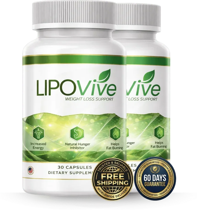 LipoVive 2 bottles — 60-day supply
